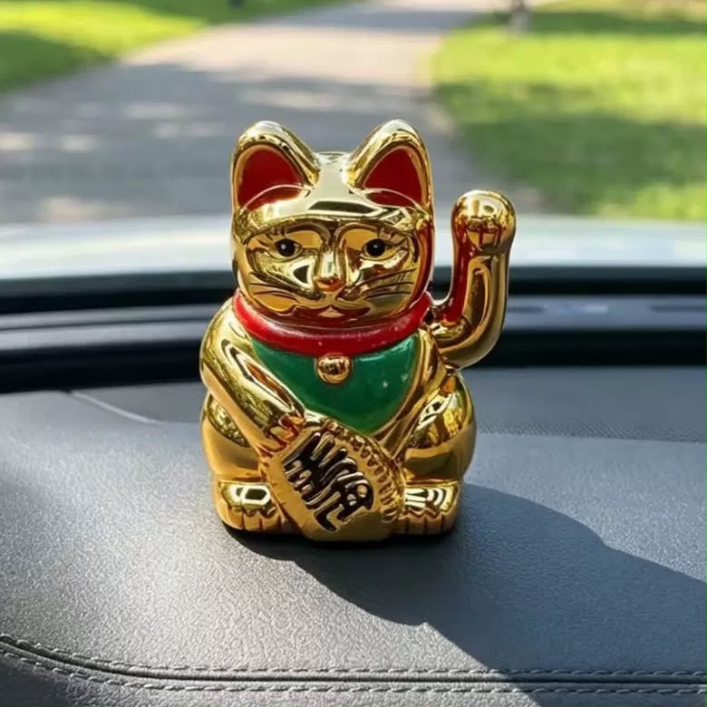GATO DE LA FORTUNA DORADO GRANDE X1U.