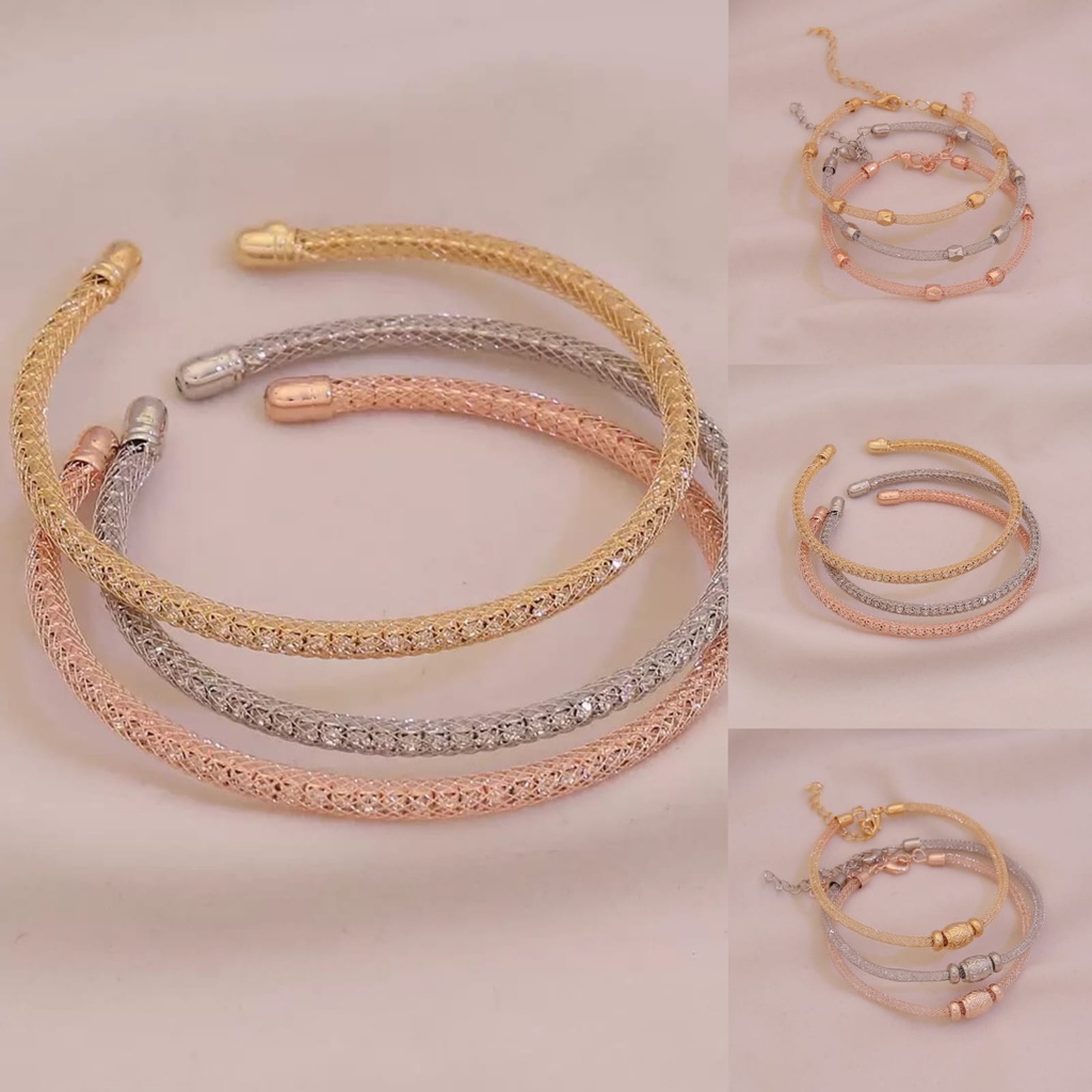 PULSERA TUBO X3PCS. *12