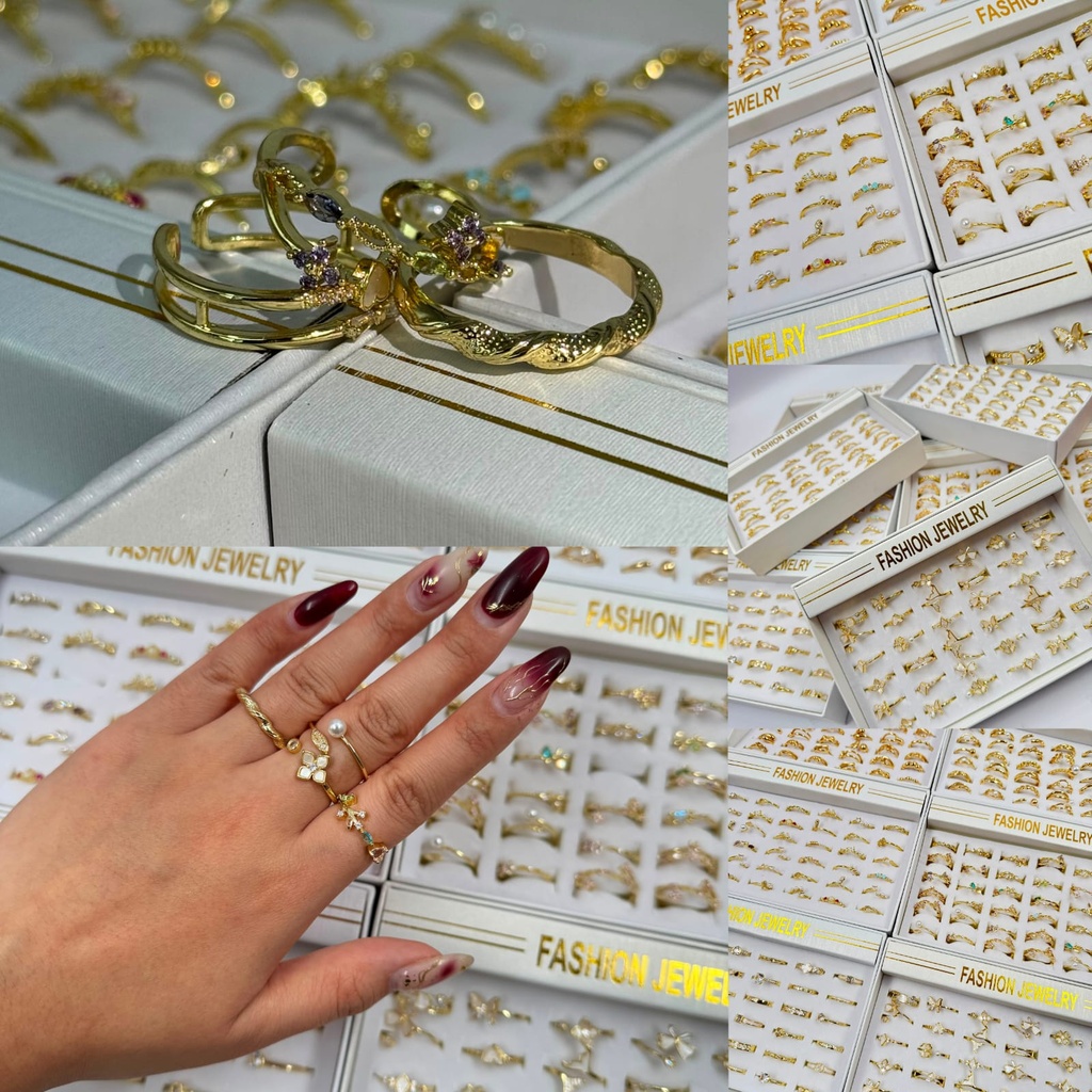 CAJA DE ANILLOS X36PCS.