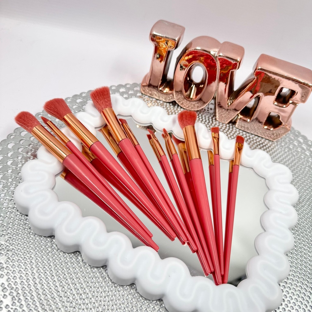 [PY-C-2877] SET BROCHAS DE MAQUILLAJE X8PCS *12