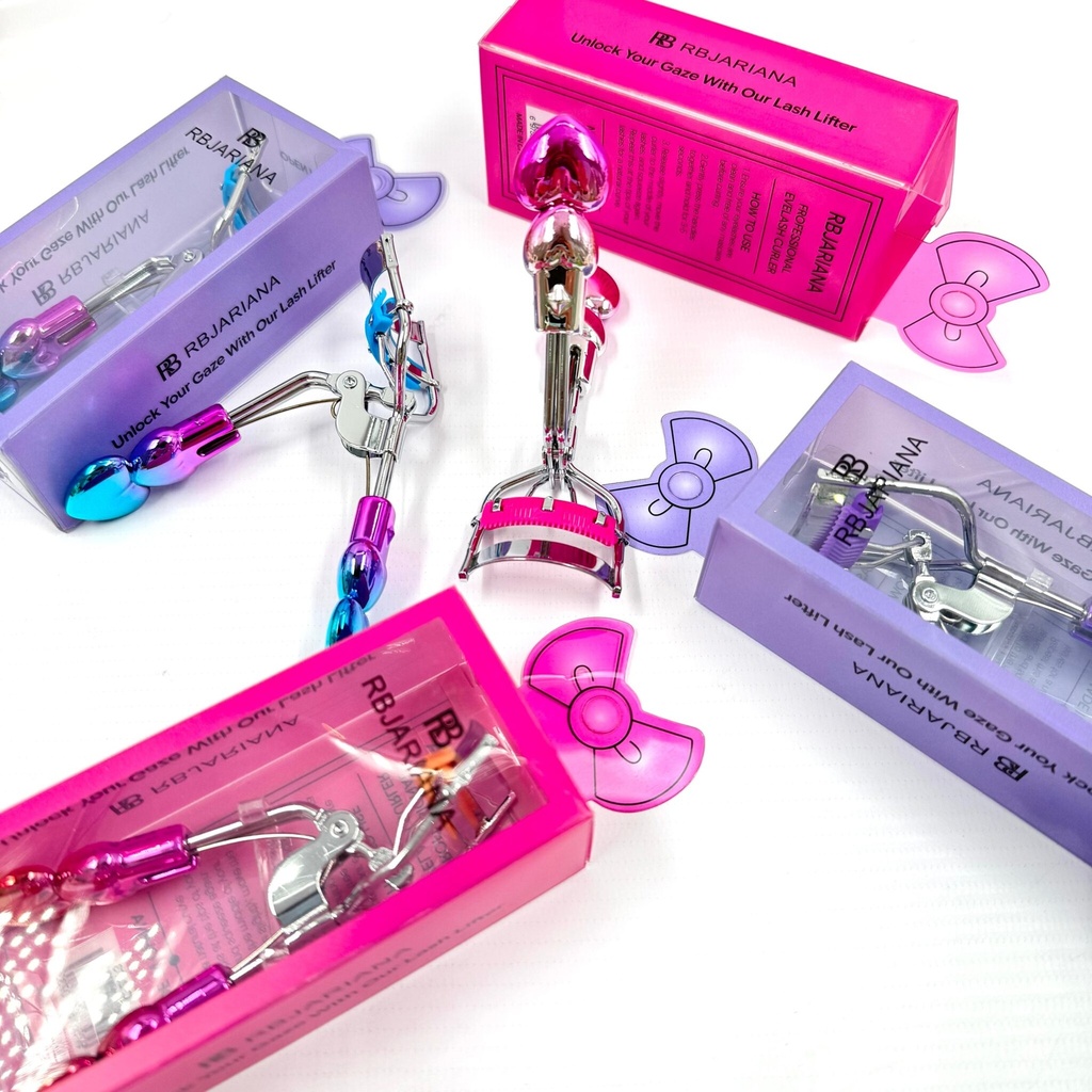 ARQUEADOR DE PESTAÑAS CORAZONES RBJARIANA X1U. *12