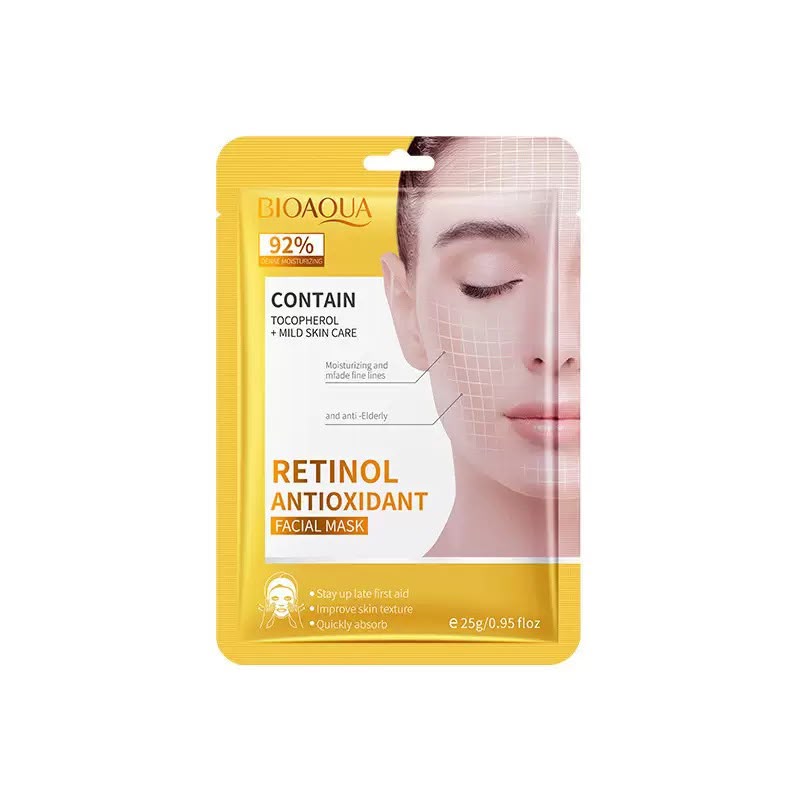 MASCARILLA FACIAL BIOAQUA RETINOL X1U.