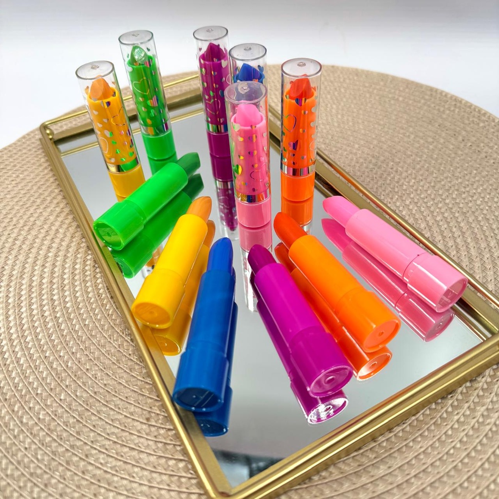 [PY-AC-3361] LABIAL MAGICO CORAZONES X36PCS