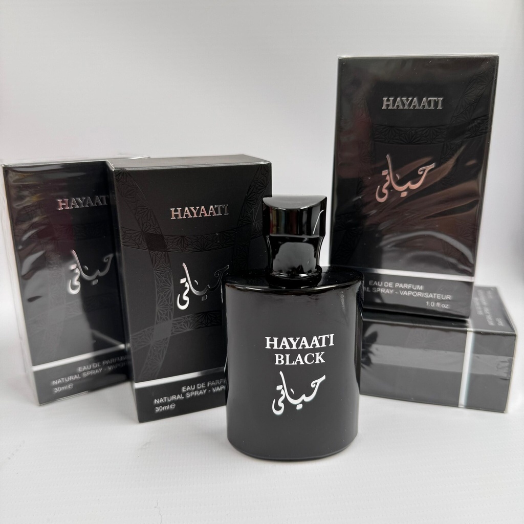 2451-3 HAYAATI BLACK 30ML X1U. *12