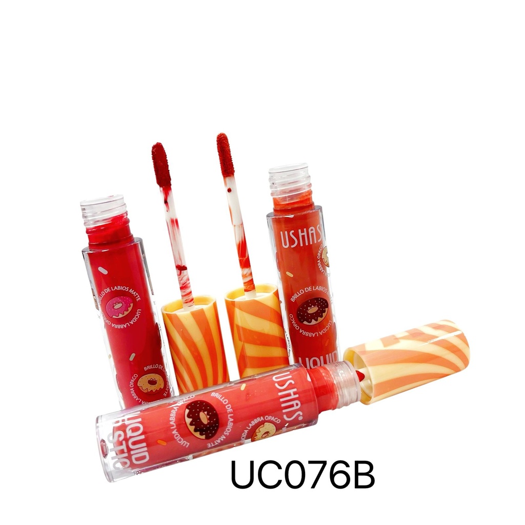[PY-UC076B] LABIAL LIQ. MATTE NO MANCHA DONUT X1U