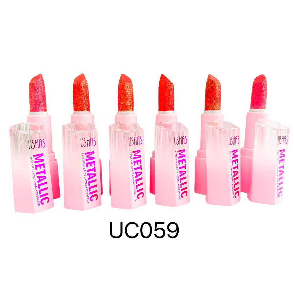 [PY-UC059A] LABIAL METALICO ROSSETTO GLITTER X1U