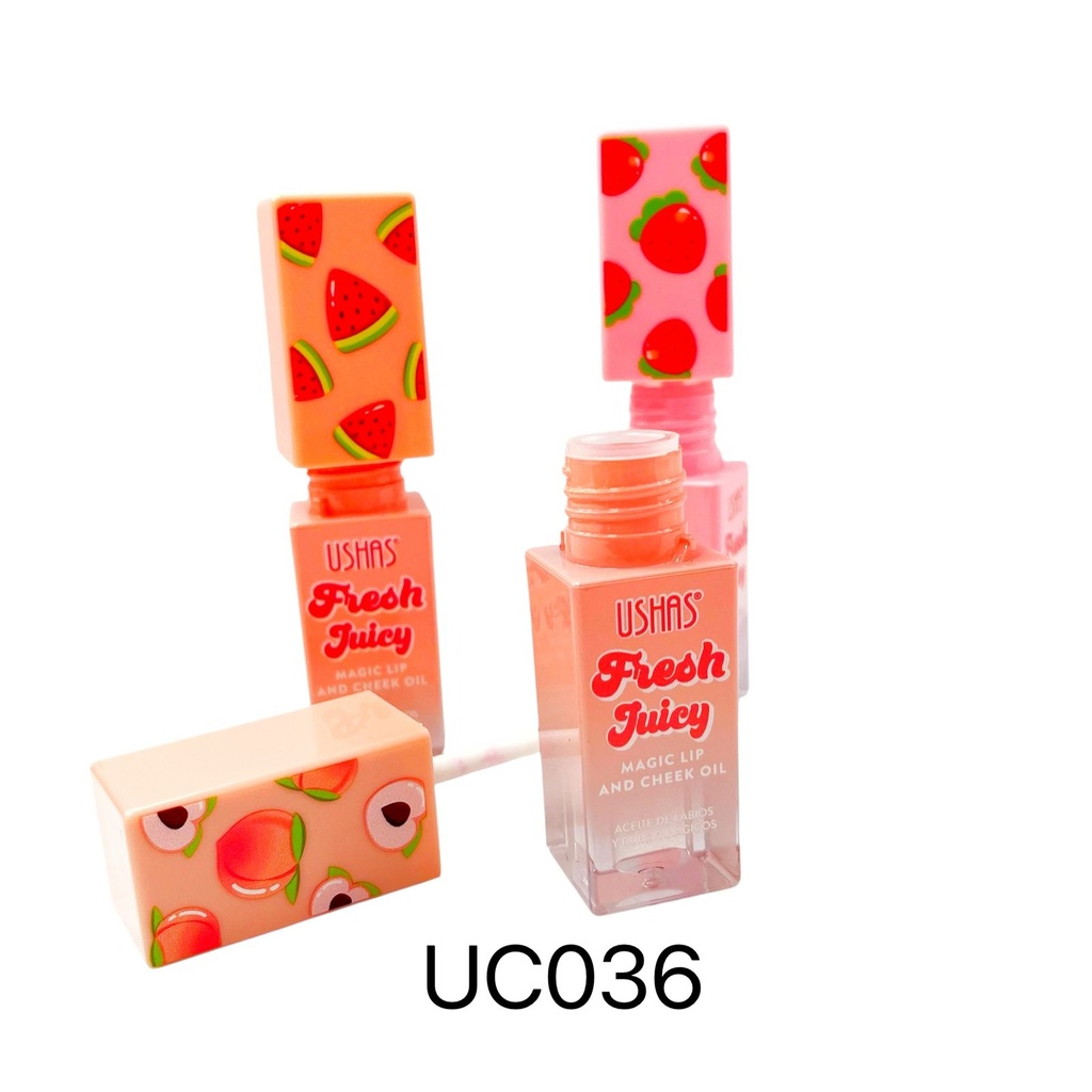 [PY-UC036] ACEITE DE LABIOS Y RUBOR MAG. USHAS X1U. *24