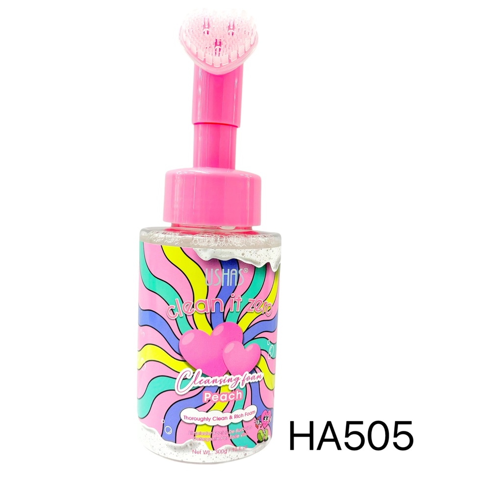 LIMPIADOR FACIAL BURBUJAS DURAZNO USHAS