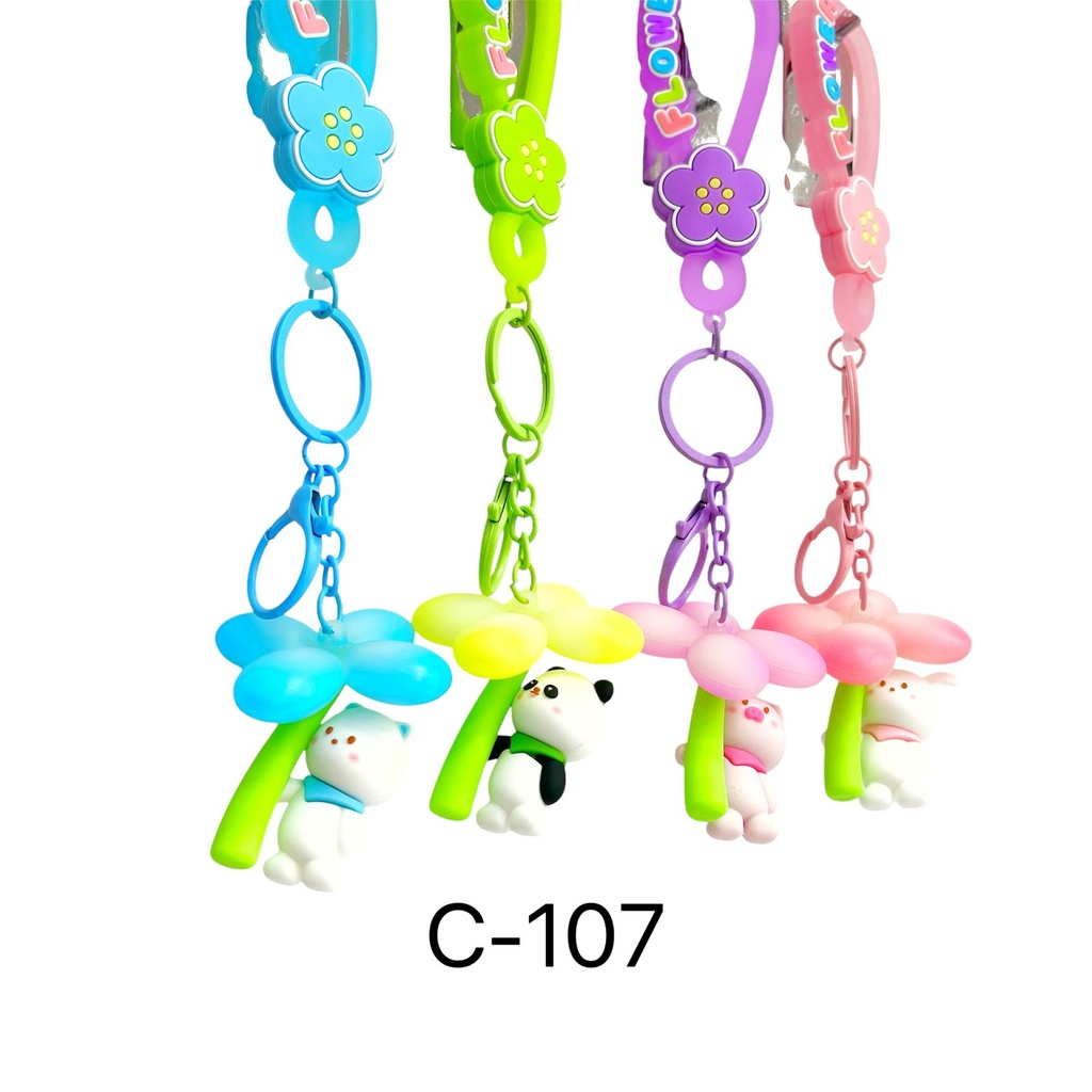 OFERTA COLGANTES ANIMALITOS CON FLOR X1U
