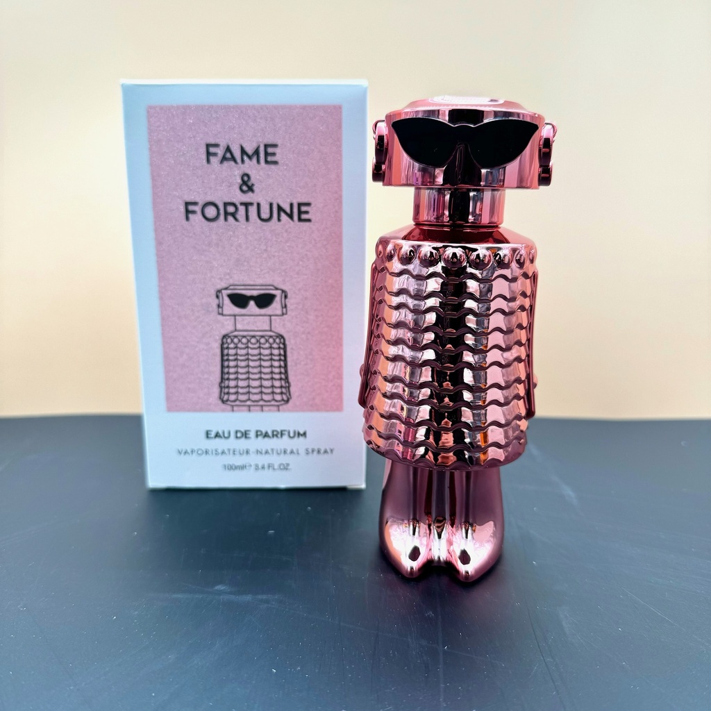 PERFUME FAME Y FORTUNE PINK 100ML X1U