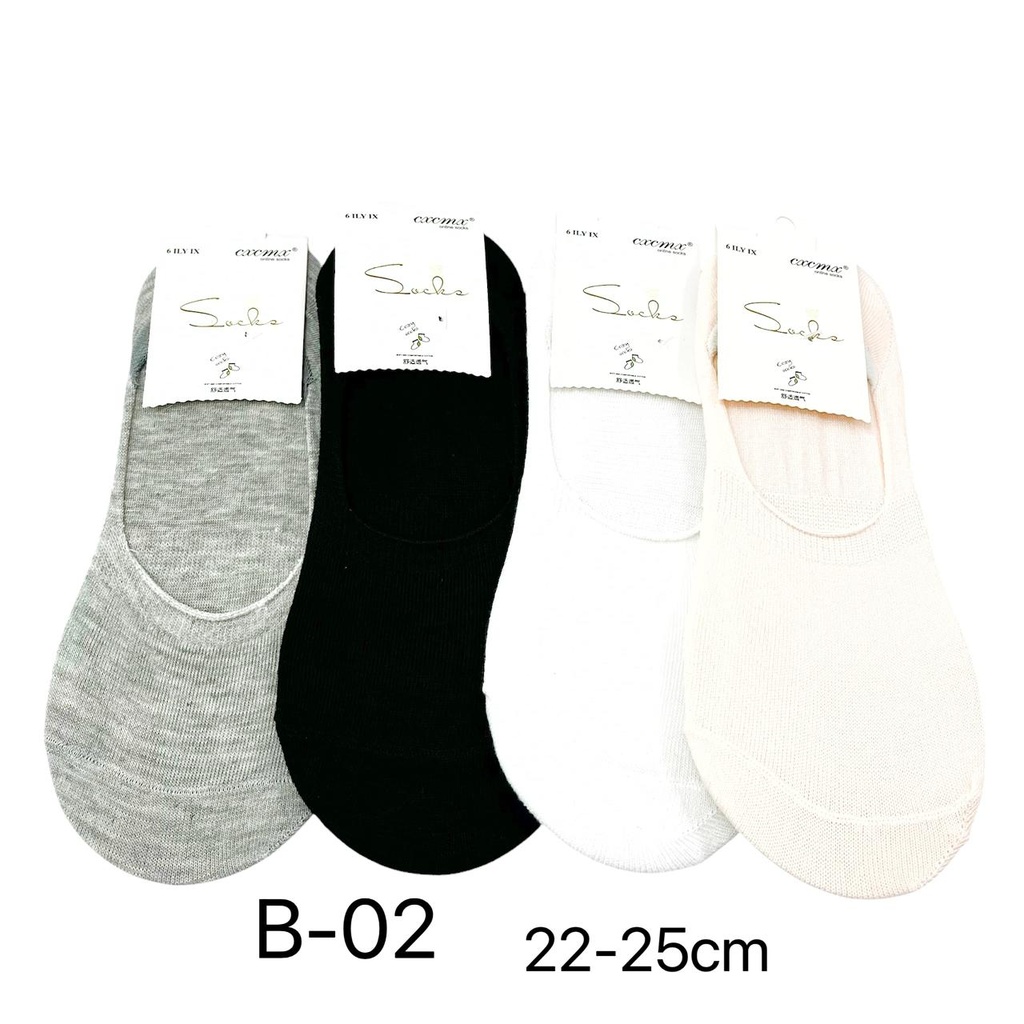 MEDIAS SOQUETES MUJER X12PCS 22-25CM