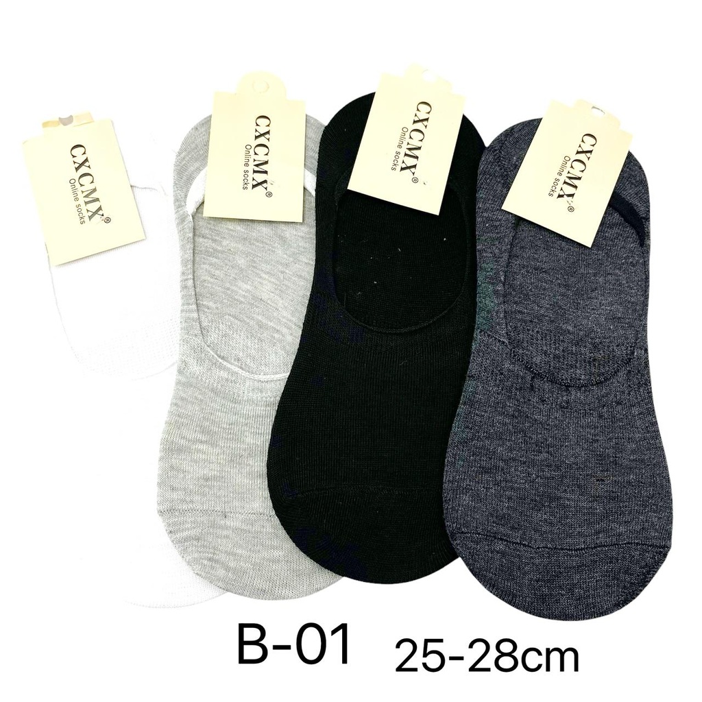 MEDIAS SOQUETES HOMBRE X12PCS 25-28CM