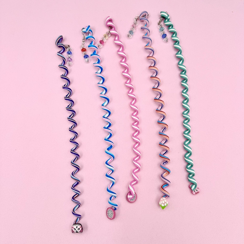 APLIQUE RIZADO COMBIN.P/TRENZAS X1U