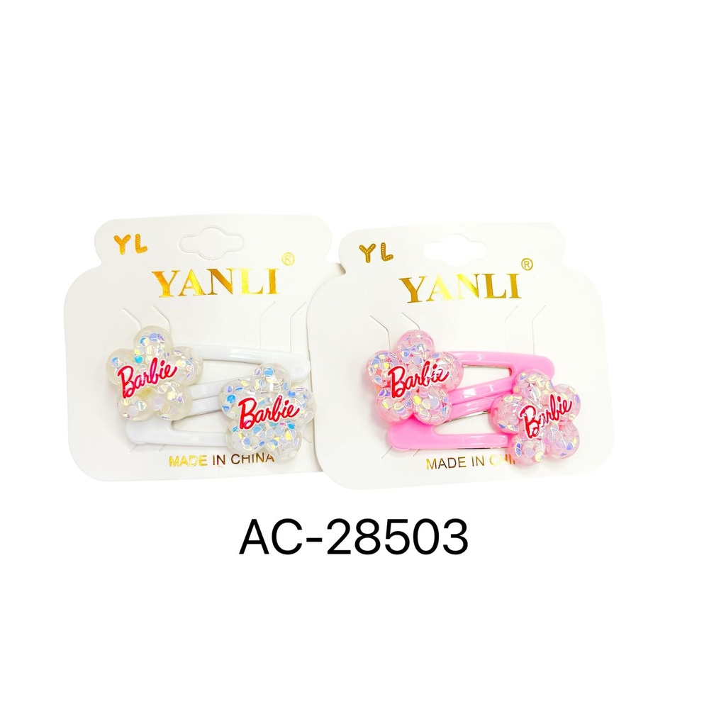 [PY-AC-28503] CLIP FLOR BARBIE 2PCS YL YANLI