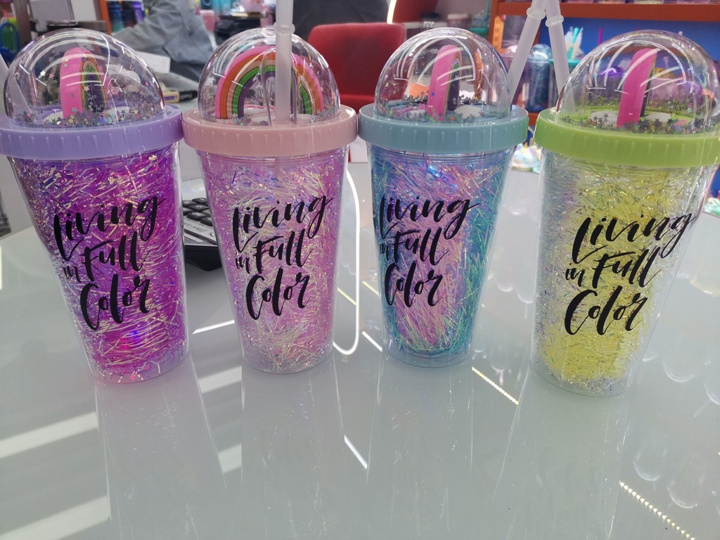 VASO ARCOIRIS 450ML X1U