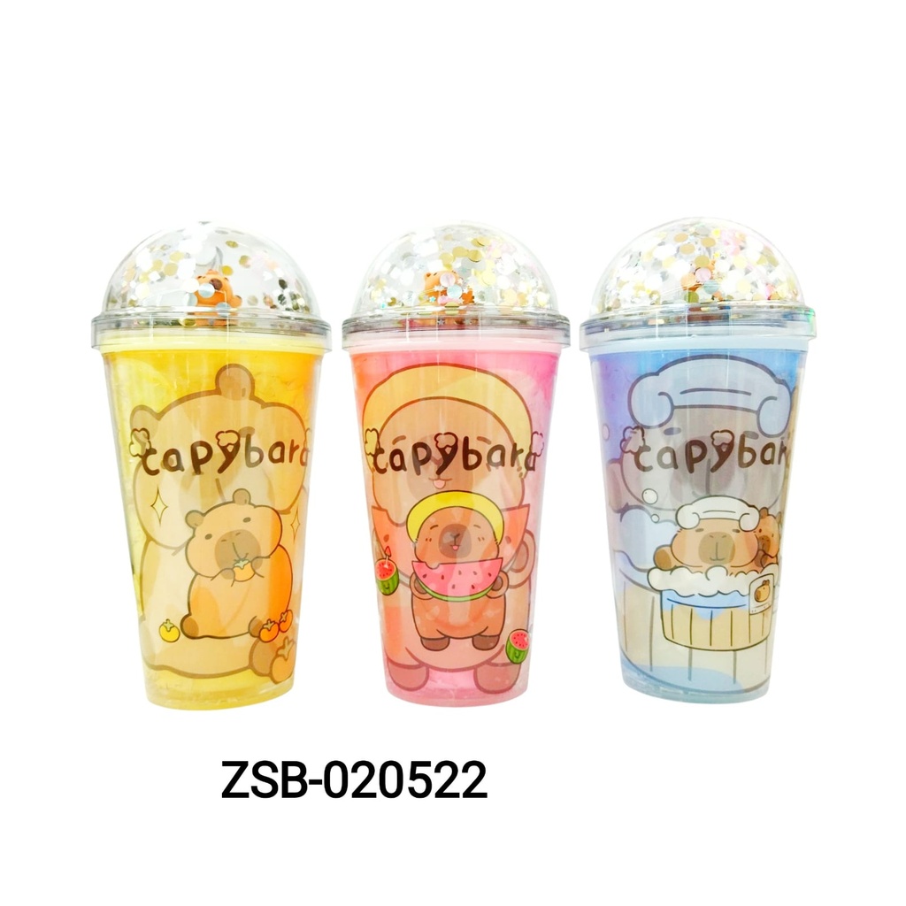 VASO CAPYBARA GLITTER X1U.