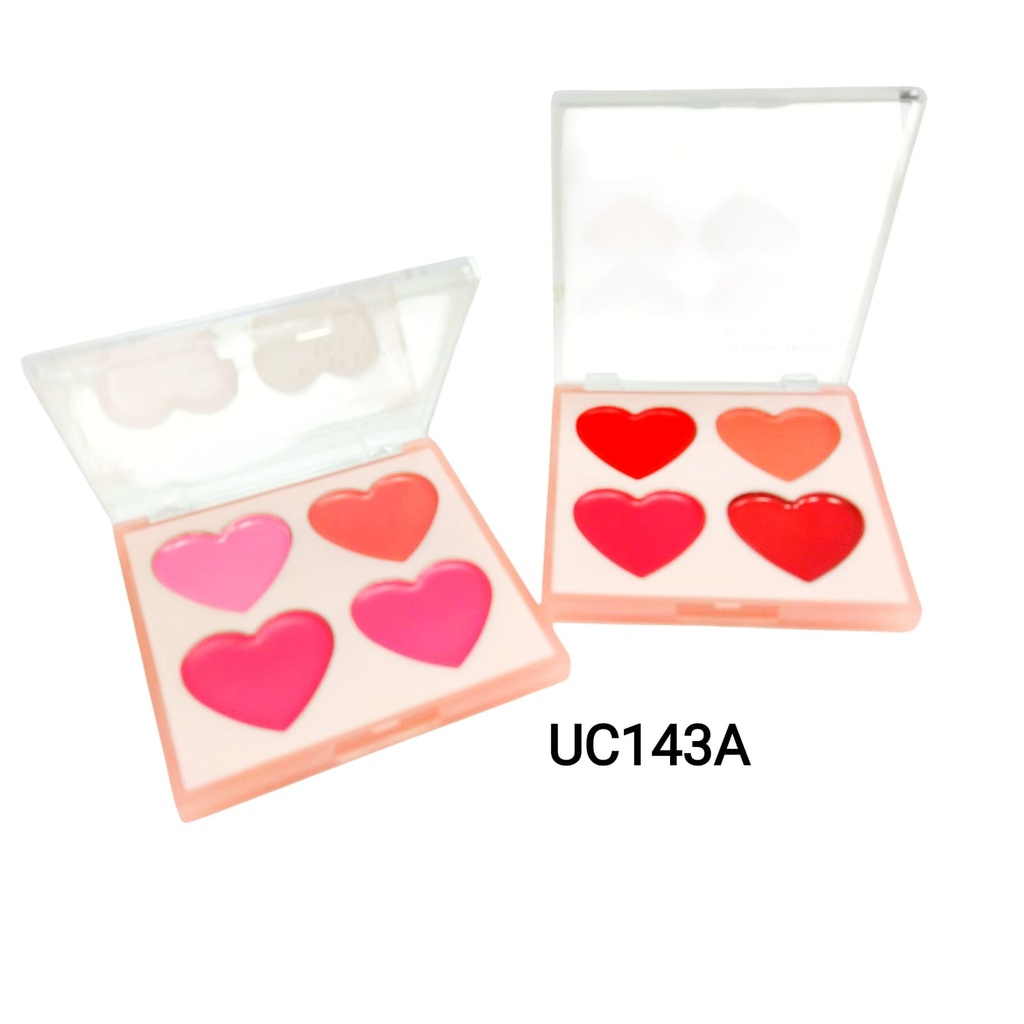 PALETA BLUSH CREMOSOS USHAS X1U. *12