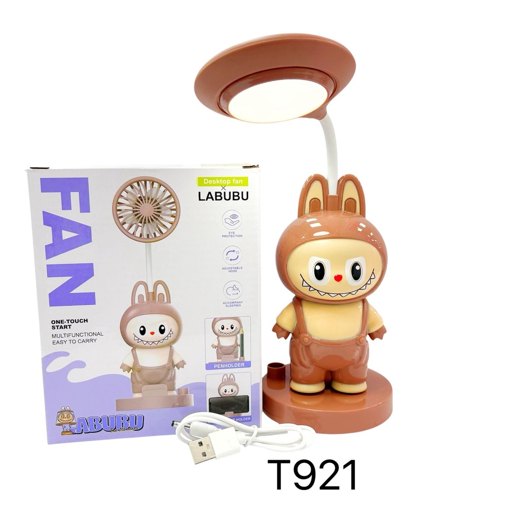 [PY-T921] VELADOR LABUBU SACAPUNTAS Y USB
