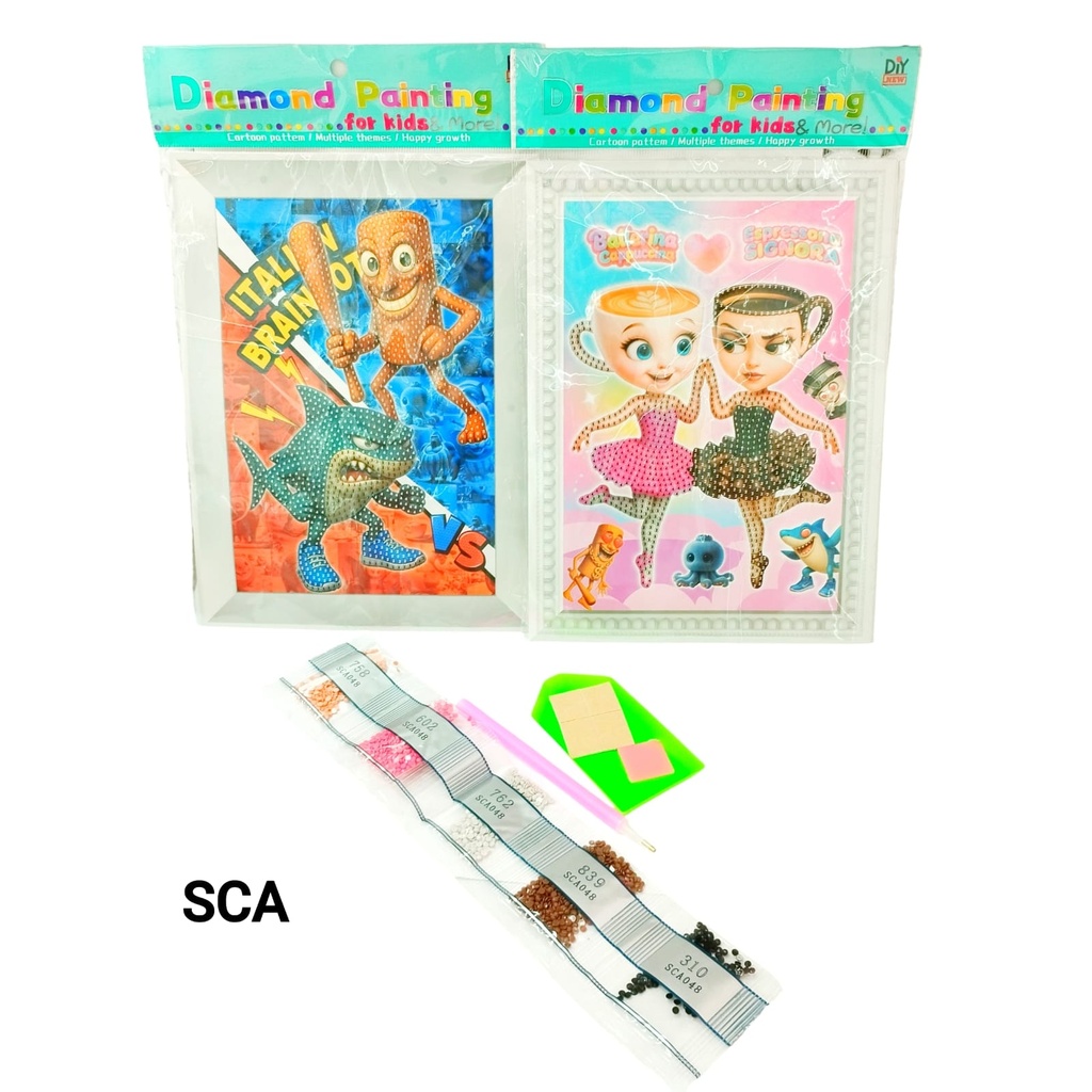 SCA DIAMOND PAINTING PERSONAJES X1U.