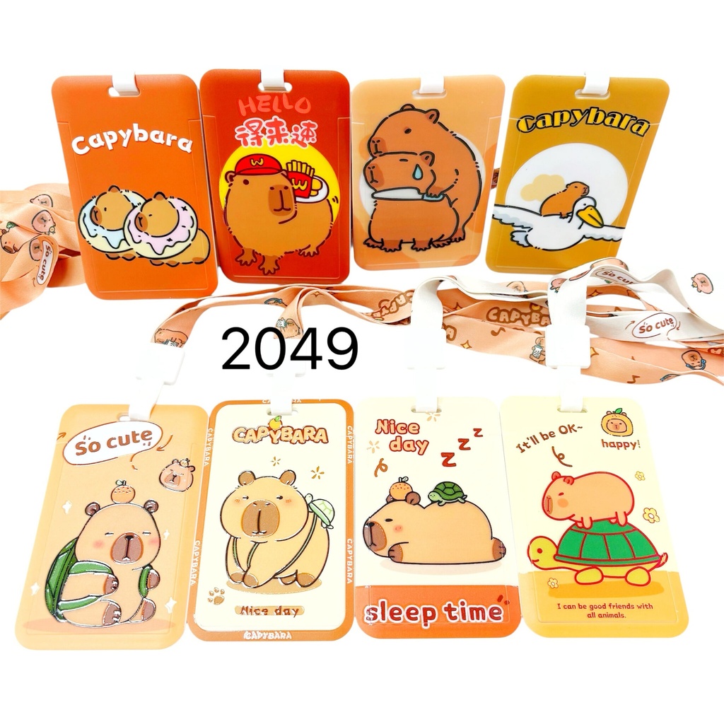 PORTA SUBE CAPYBARA C/CINTA 2049