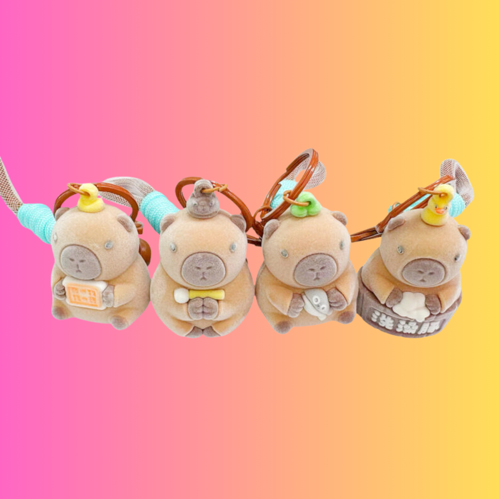 OFERTA LLAVERO CAPYBARA PELUDITO X1U.