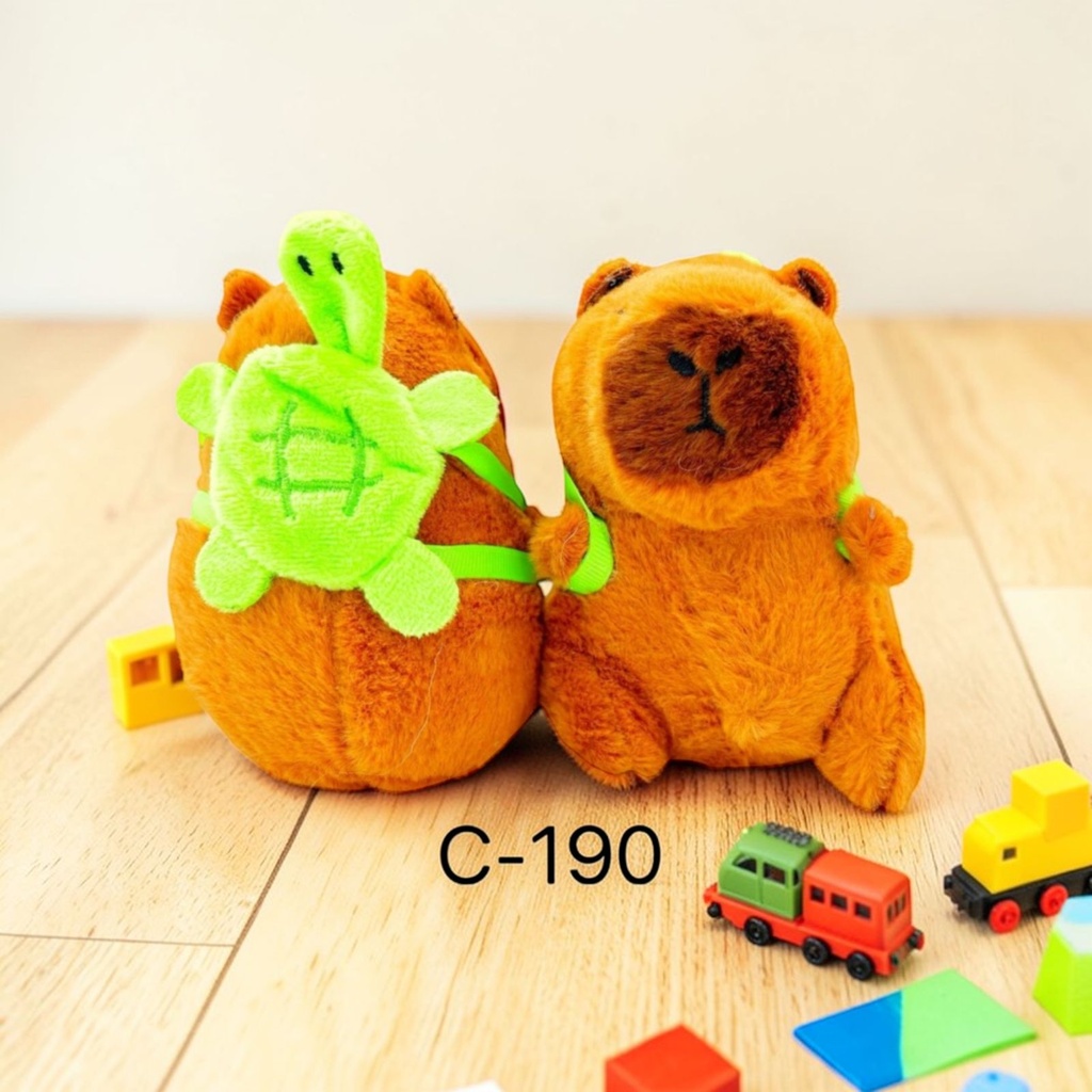 OFERTA LLAVERO CAPYBARA C/MOCHILITA X1U.