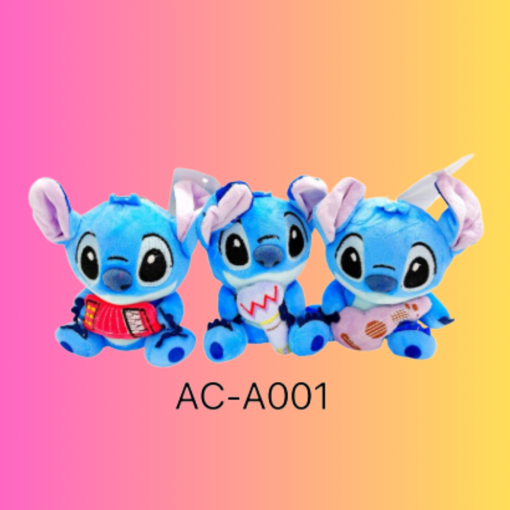 OF. STITCH PELUCHE LLAVERO AC- AC-A002 AC-A003 AC-A004 AC-A005