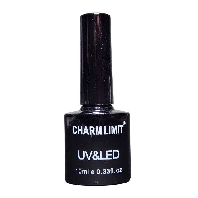 esmaltes de/para uñas semipermanente Charm Limit negro 10ml ___ PACK X12