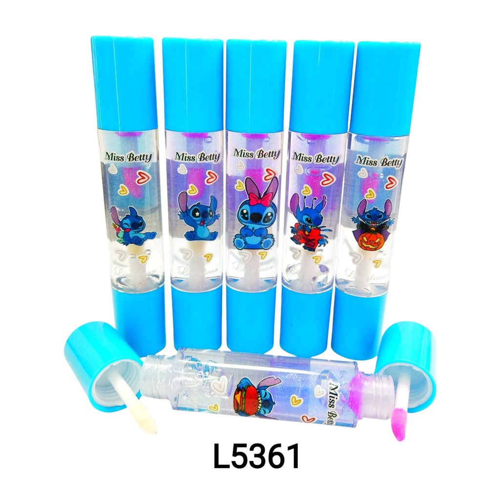 LABIAL DOBLE PUNTA STITCH MISS BETTY X1U. *24