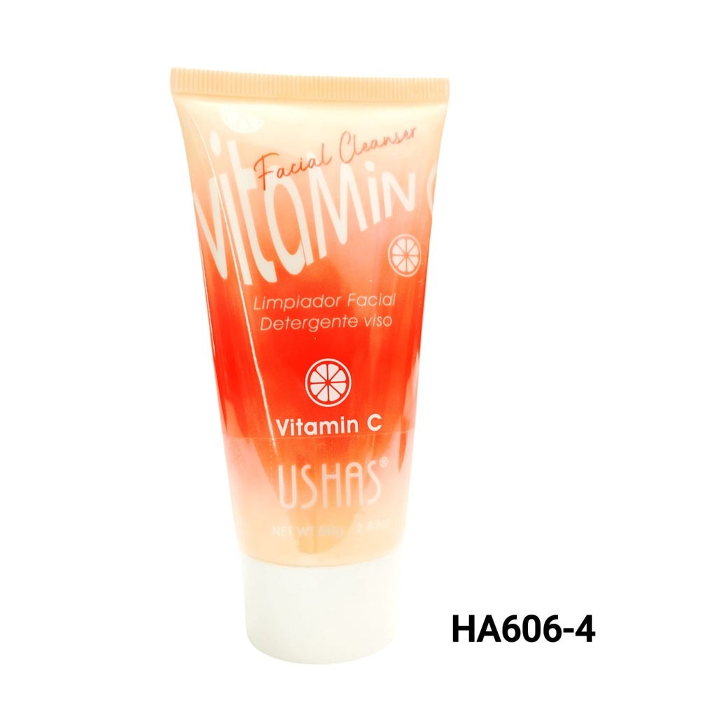 JABON FACIAL VITAMINA C USHAS.
