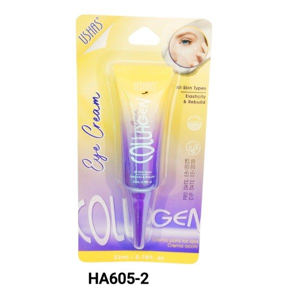 CREMA PARA CONTORNO DE OJOS COLAGENO USHAS X1U *24