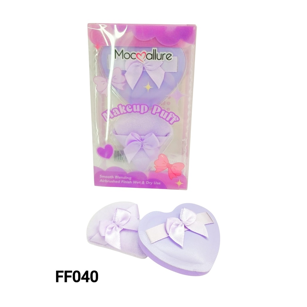 [PY-FF040] ESPONJA PUFF MAKE UP X2PCS.
