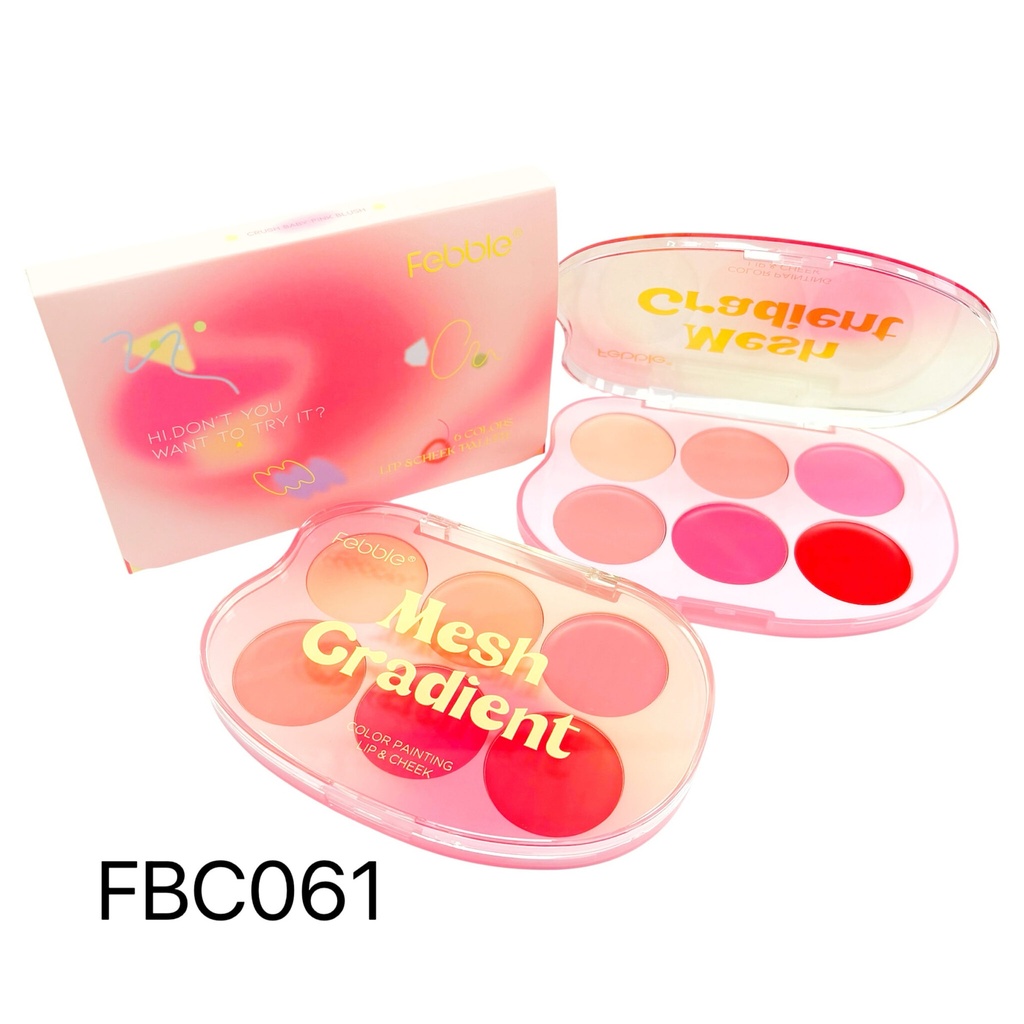 PALETA LABIAL & RUBOR FEBBLE