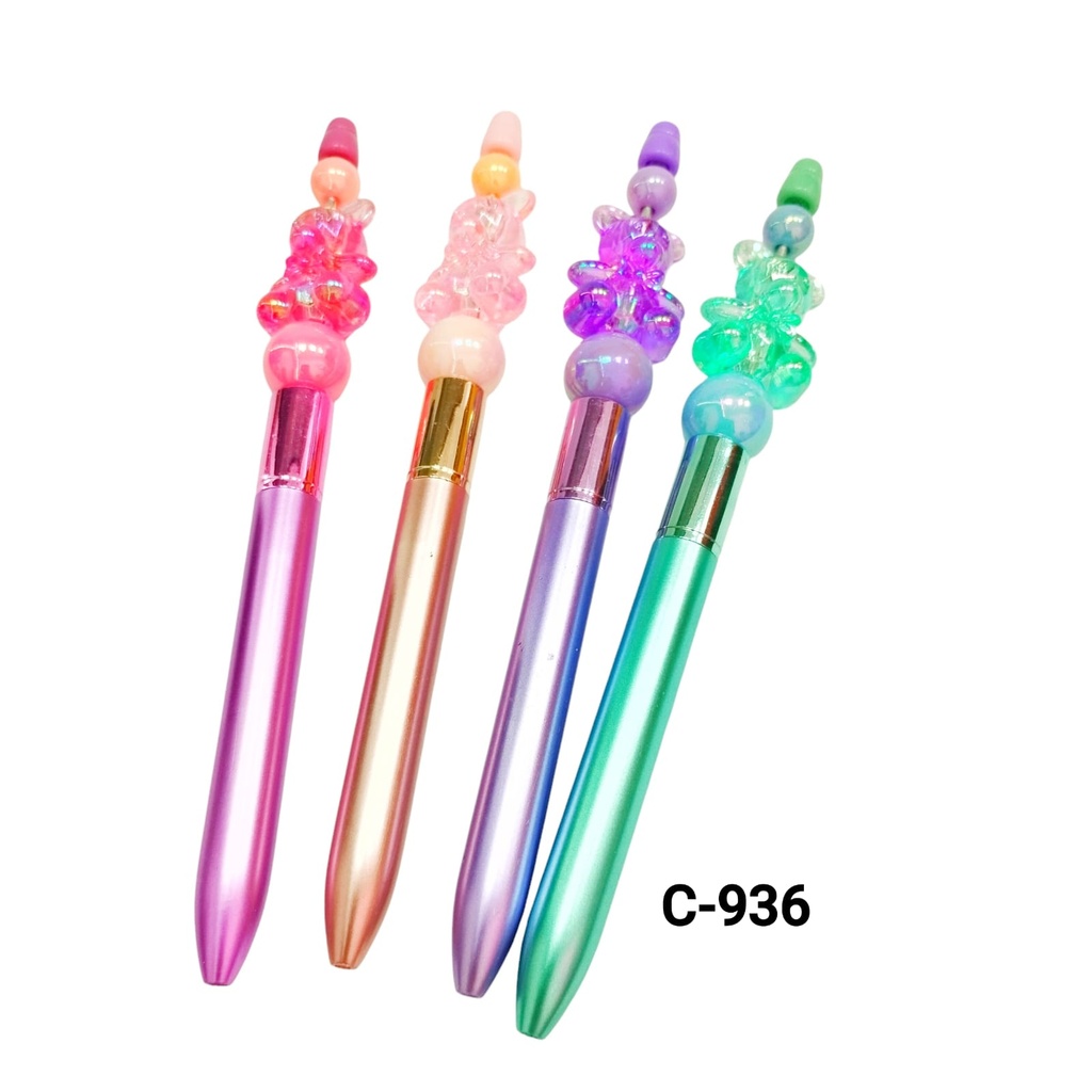 [PY-C-936] LAPICERA OSITO Y CORAZÓN X1U.