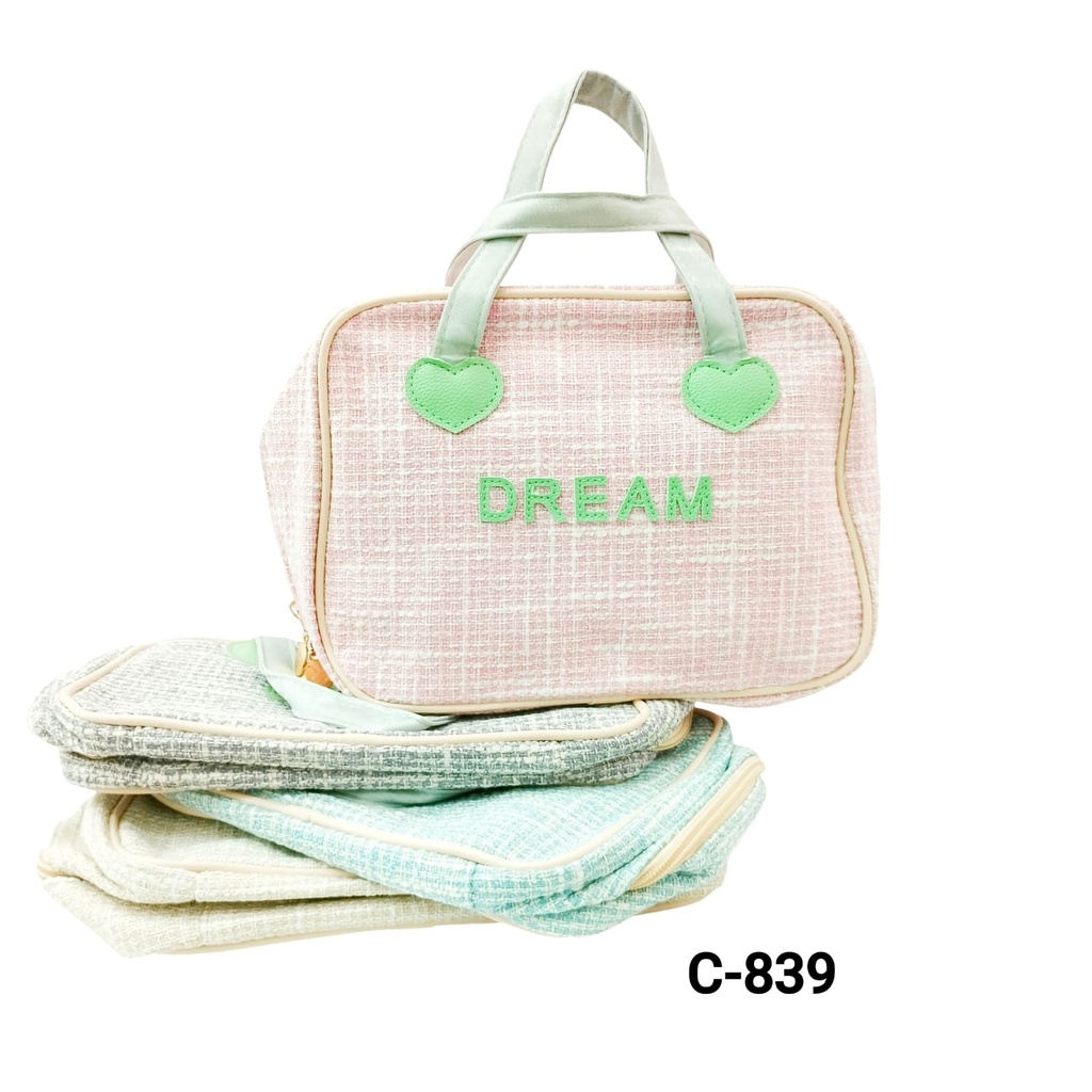 PORTACOSMETICOS DREAM CON MANIJA X1U.