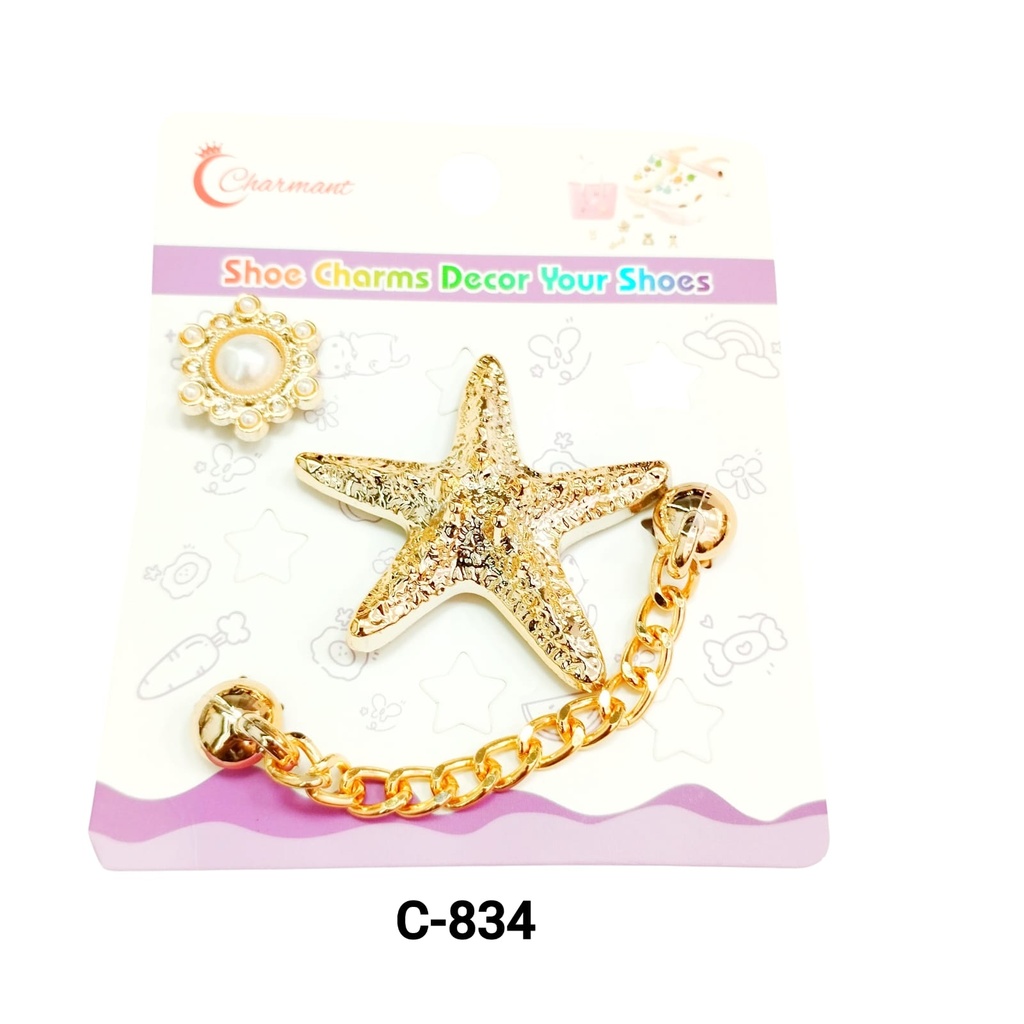[PY-C-834] PACK PINS PARA CROCS X1U.