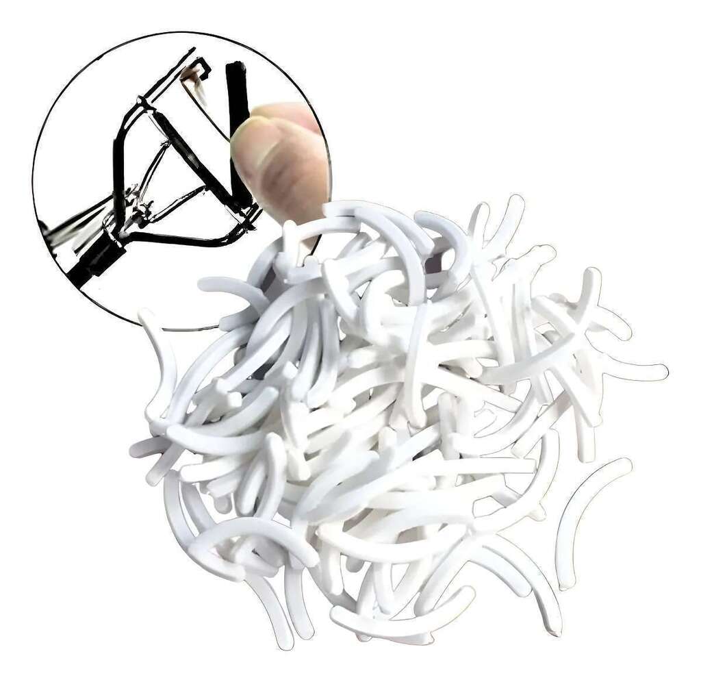 20 Repuestos Para Arqueador De Pestañas Blanco