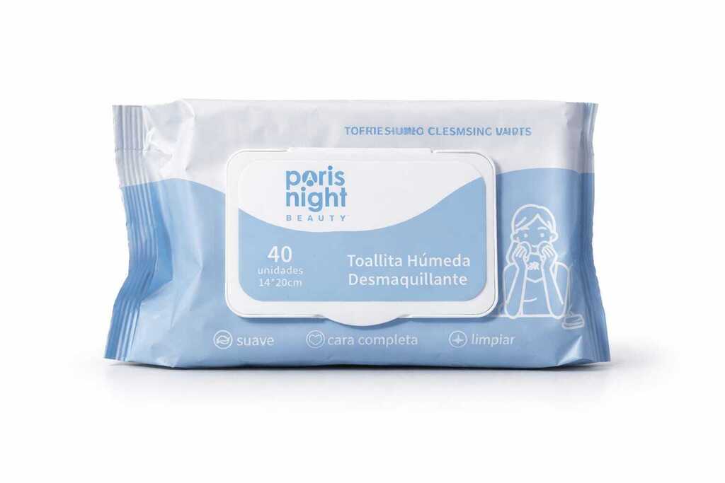TOALLA HUMEDA DESMAQUILLANTE