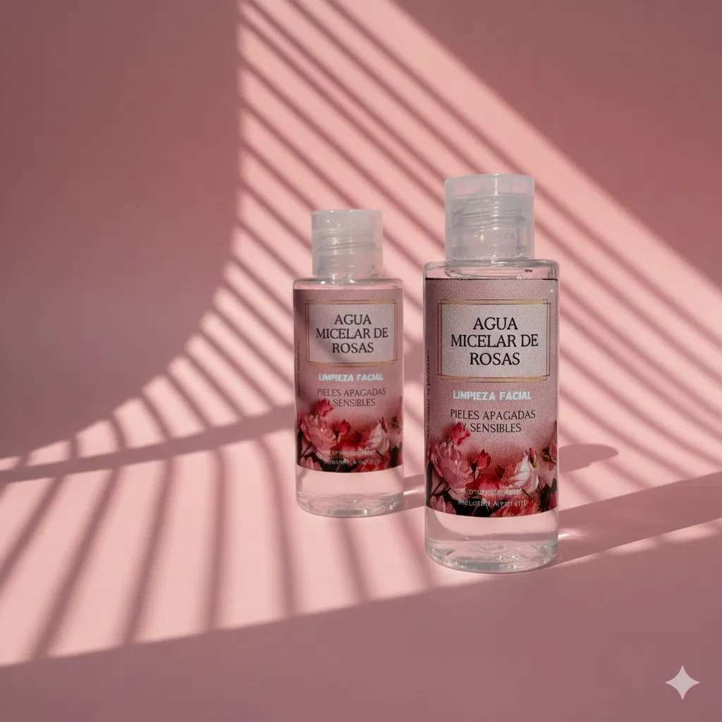 Agua micelar de rosas mini 60ML