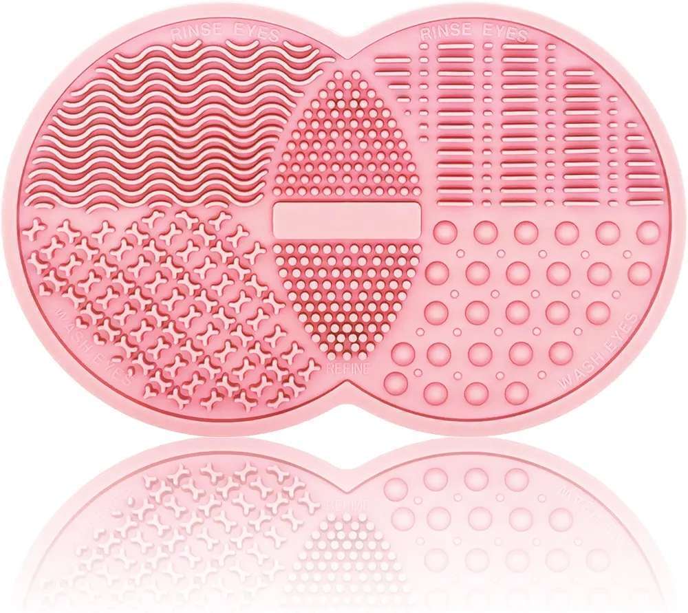 Alfombrilla De Limpieza De Brochas Vasterqua 2 Pcs Silicona