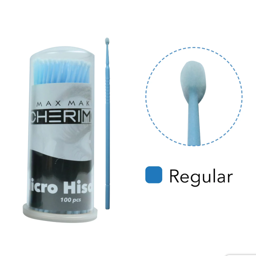 [CH-62A] Hisopos para pestañas 100pcs regular CHERIMOYA___ PACK X20