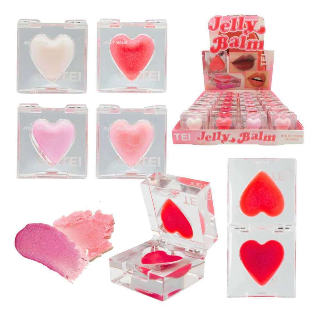 BALSAMO HIDRATANTE P/LABIOS LIP JELLY CORAZON TEI8095