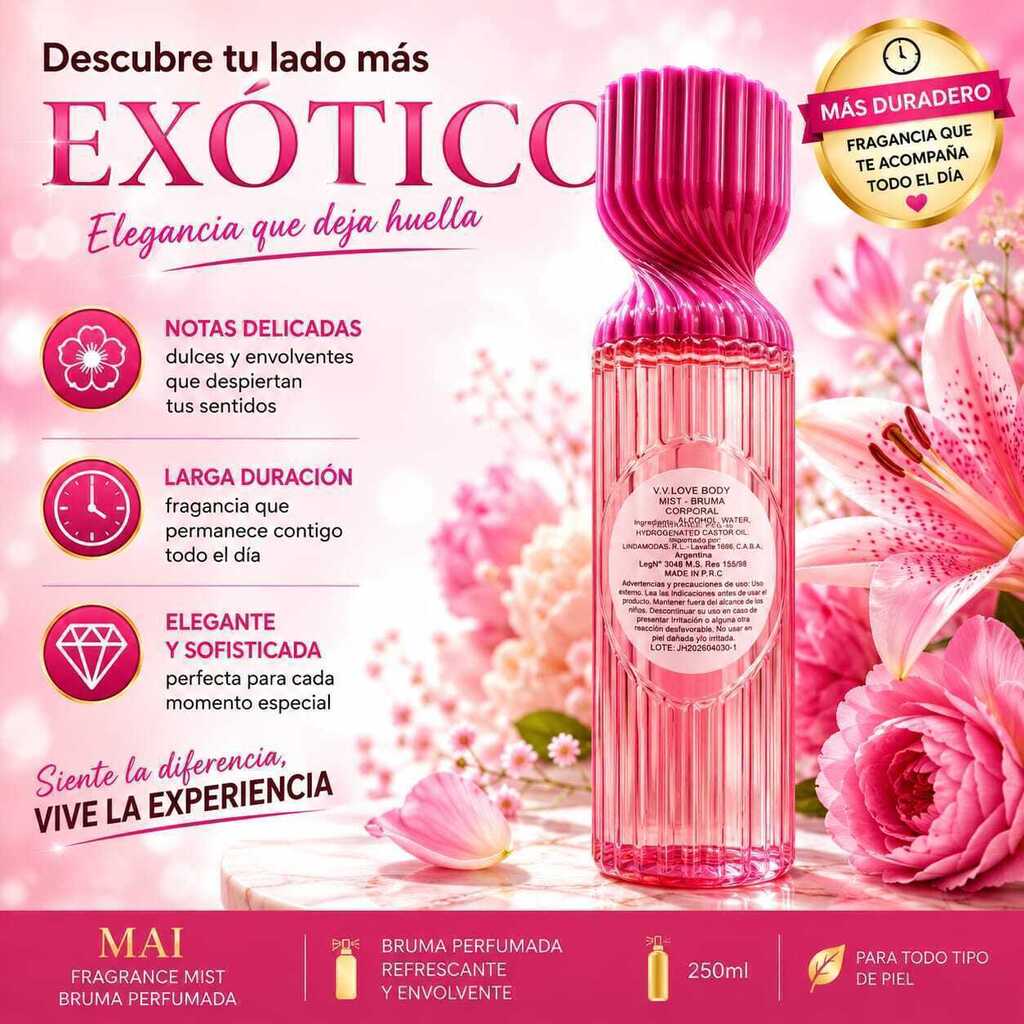 BODY SPLASH V.V.LOVE MIST-BRUMA