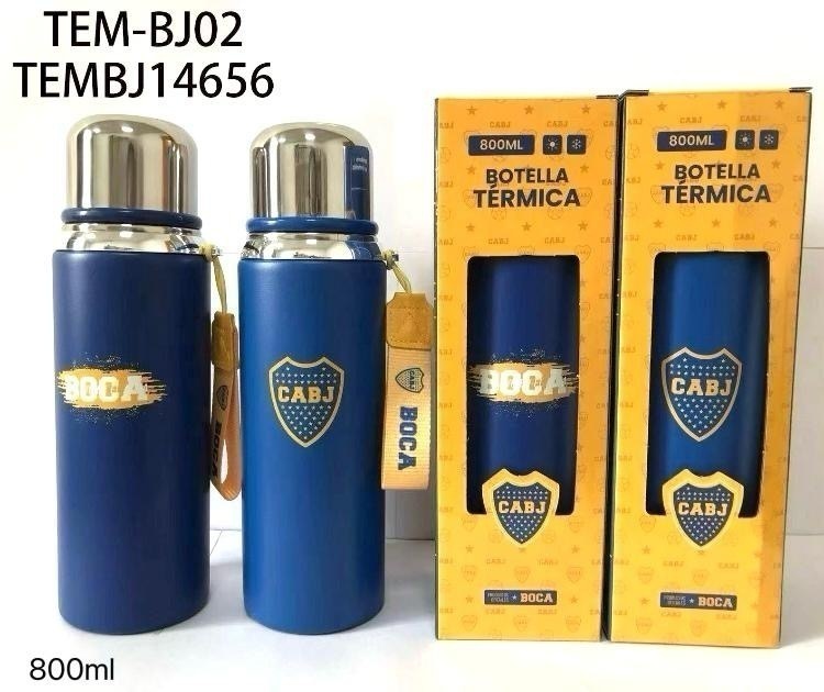 [PT-0993] Botella térmica 800ml Boca Juniors