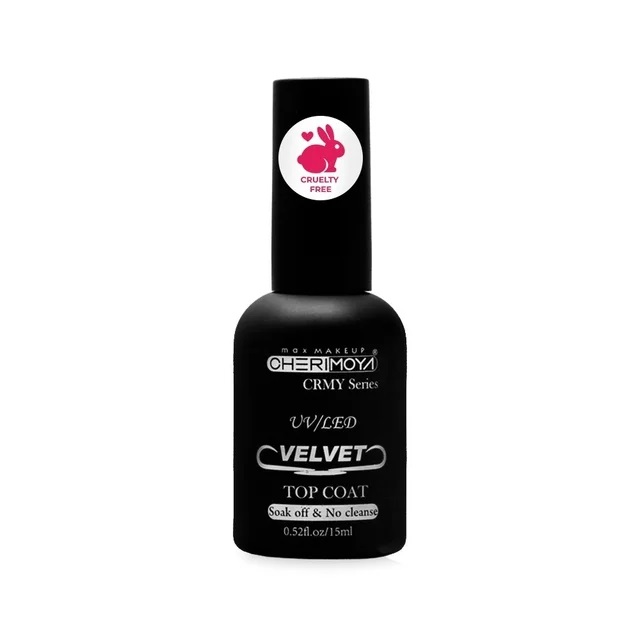 Uv/Led top coat velvet 15ml CHERIMOYA___PACK X6