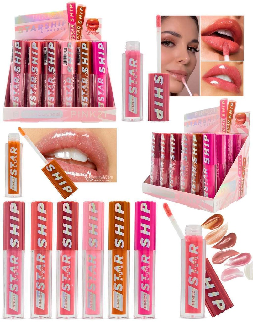 [PT-1415] Brillo labial Starship Pink21 CS5821