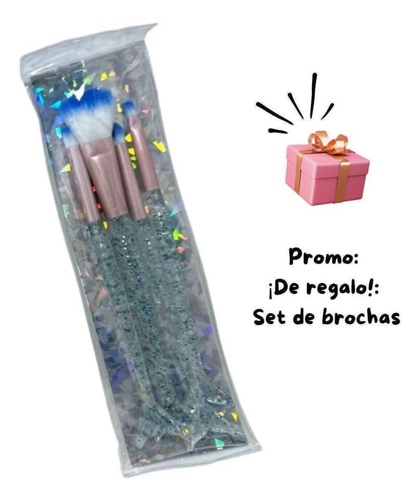 BROCHAS SIRENAS GLITTER – 4 UNIDADES