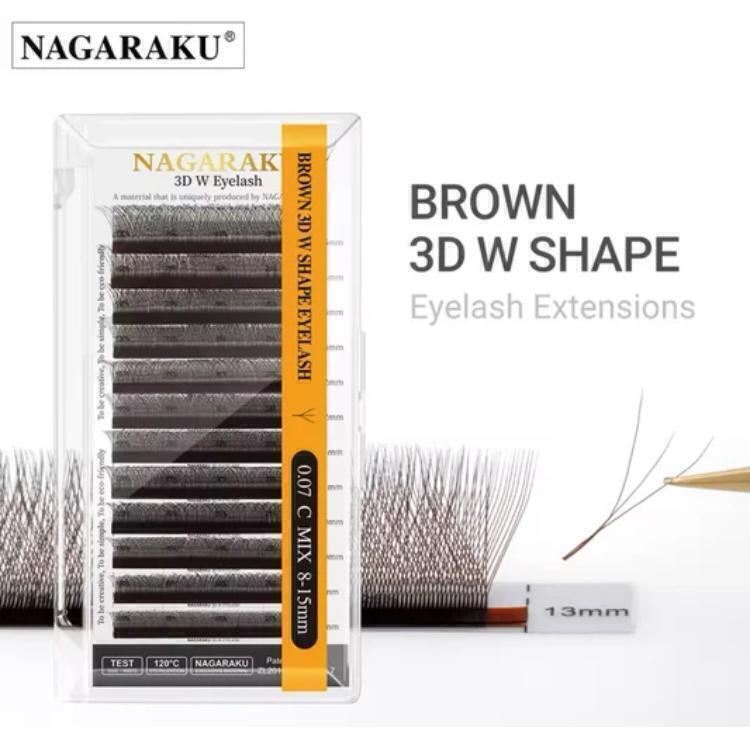BROWN 3D 0.07D MIX 8-15MM JM-48Z