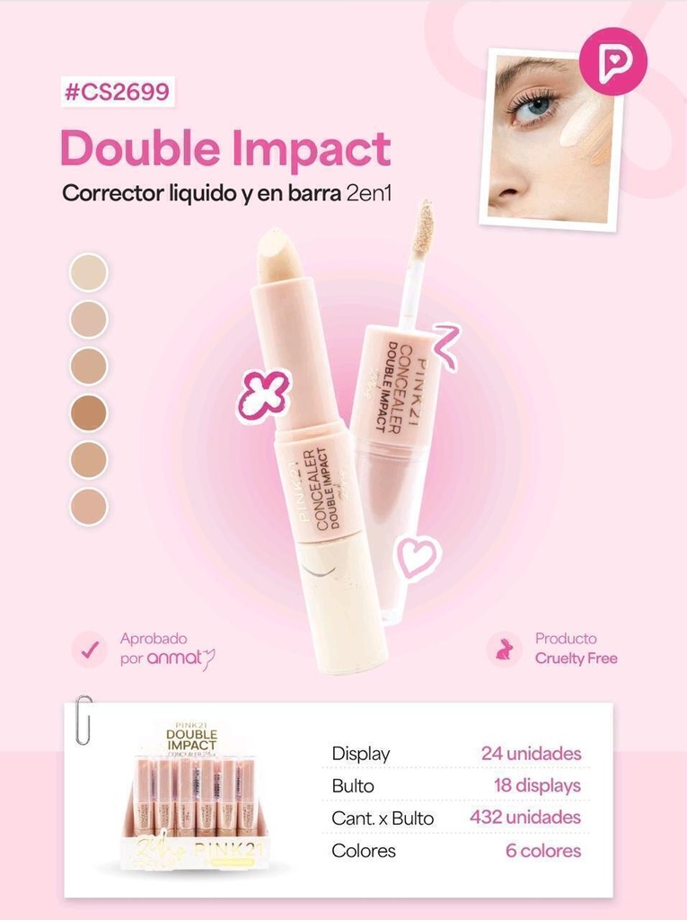 CORRECTOR PINK21 CS2699
