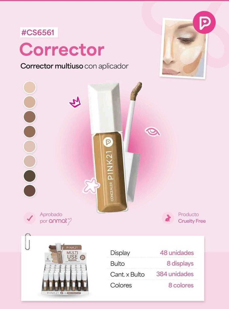 CORRECTOR PINK21 CS6561